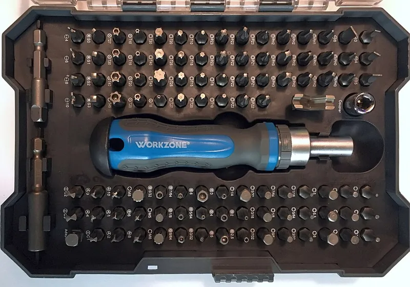Screwdriver Bit Set with Handle