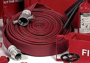 Canvas Fire Hose with Couplings